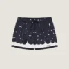 Badeshorts med blomstertrykk Badeshorts med blomstertrykk