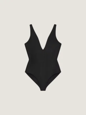 Bodysuit i kompakt strikk