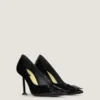 Boudoir Fold-pumps i lakkskinn