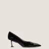 Boudoir Fold-pumps i lakkskinn Boudoir Fold-pumps i lakkskinn