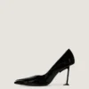 Boudoir Fold-pumps i lakkskinn