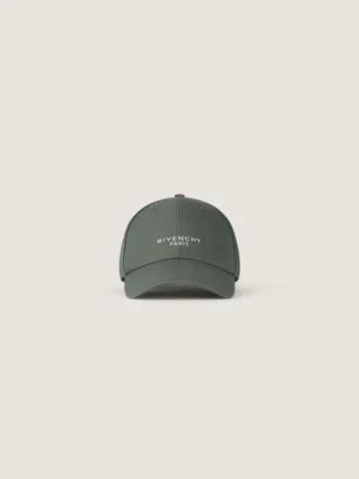 Brodert Givenchy Paris-cap i bomull