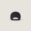 Brodert Givenchy Paris-cap i bomull