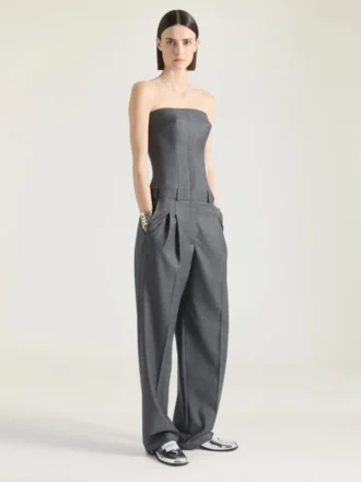 Bullet-bustier, skreddersydd heldrakt i ull