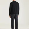Cardigan i bomullstrikk med Givenchy Paris-jacquard