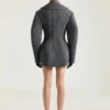 Cocoon-peacoat i ull Cocoon-peacoat i ull