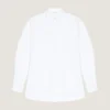 Cocoon-skjorte i poplin med Givenchy-broderi Cocoon-skjorte i poplin med Givenchy-broderi