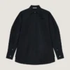 Cocoon-skjorte i poplin med Givenchy-broderi Cocoon-skjorte i poplin med Givenchy-broderi
