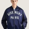 Couture-bomberjakke i sateng med brodert Givenchy Paris Couture-bomberjakke i sateng med brodert Givenchy Paris