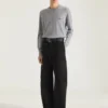 Genser i ull og kashmir med brodert Givenchy Paris