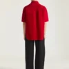 Couture-overskjorte i semsket skinn Couture-overskjorte i semsket skinn