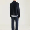 Couture-overskjorte i semsket skinn Couture-overskjorte i semsket skinn