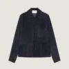 Couture-overskjorte i semsket skinn Couture-overskjorte i semsket skinn