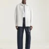 Couture-overskjorte i skinn Couture-overskjorte i skinn