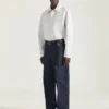 Couture-overskjorte i skinn Couture-overskjorte i skinn