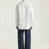 Couture-overskjorte i skinn Couture-overskjorte i skinn