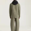 Couture-overskjorte med sømmer i overfarget denim Couture-overskjorte med sømmer i overfarget denim