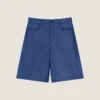 Couture Seam Bermuda-shorts i denim med Givenchy-stempel