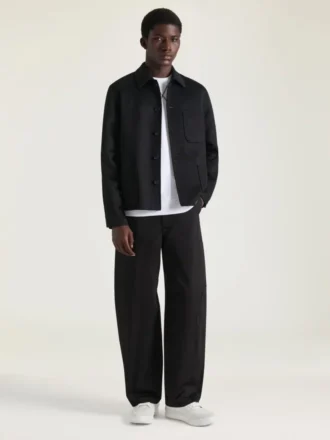 Couture Seam Blouson i ull og kashmir