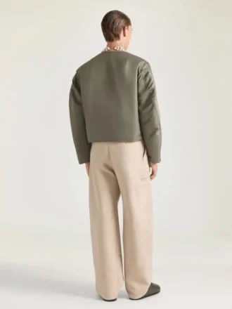 Couture Seam Bomber i nylon med Givenchy Paris-merke
