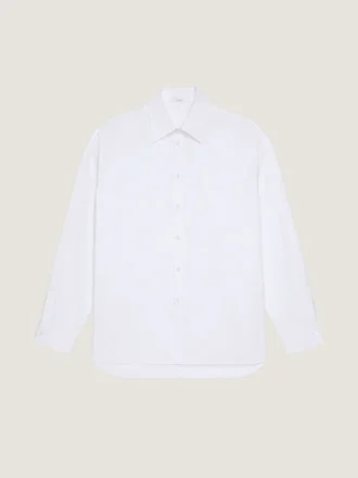 Couture Seam Cocoon-skjorte i bomull