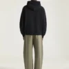 Couture Seam-hettegenser i fleece med brodert Givenchy Paris Couture Seam-hettegenser i fleece med brodert Givenchy Paris