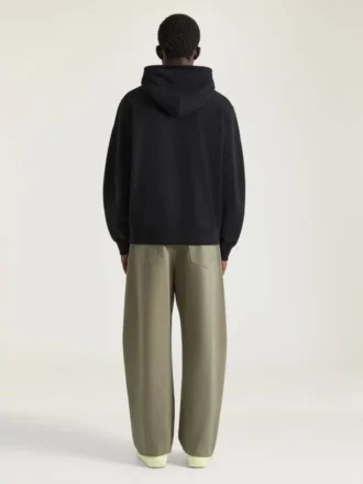 Couture Seam-hettegenser i fleece med brodert Givenchy Paris
