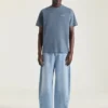 T-skjorte i bomull med Givenchy Paris Gros Grain