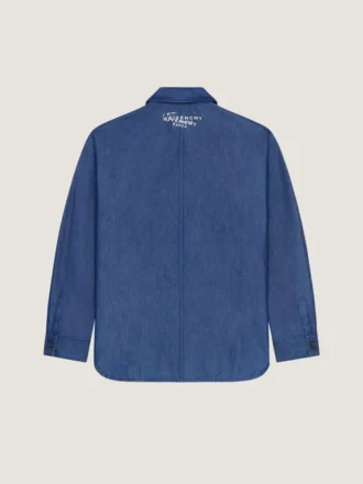 Couture Seam Overshirt Denim med Givenchy-stempel
