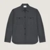 Couture Seam Overshirt i flanell