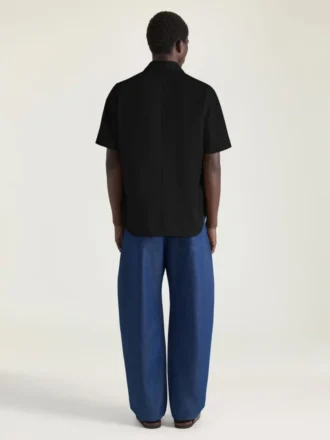 Couture Seam-skjorte i bomull med Givenchy Paris-lapp