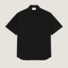 Couture Seam-skjorte i bomull med Givenchy Paris-lapp Couture Seam-skjorte i bomull med Givenchy Paris-lapp