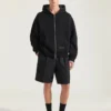 Couture Seam Zipped Hoodie i scuba Couture Seam Zipped Hoodie i scuba