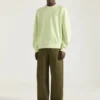 Couture-sømsweatshirt i fleece med Givenchy Paris Couture-sømsweatshirt i fleece med Givenchy Paris