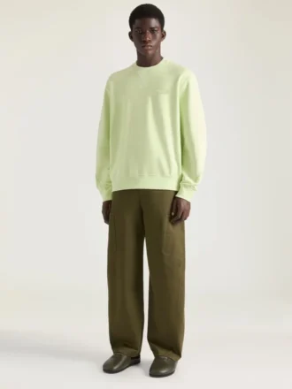 Couture-sømsweatshirt i fleece med Givenchy Paris