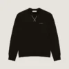 Couture-sømsweatshirt i fleece med Givenchy Paris Couture-sømsweatshirt i fleece med Givenchy Paris