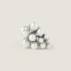 Crystal Pearl-ørering i metall og perler Crystal Pearl-ørering i metall og perler