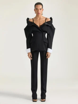 Skinny bukser i ull og mohair Skinny bukser i ull og mohair