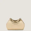 Facet Clutch i skinn med speileffekt Facet Clutch i skinn med speileffekt