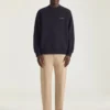 Fleece-genser med Givenchy Paris Gros Grain