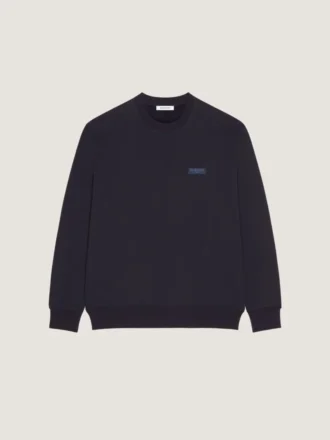 Fleece-genser med Givenchy Paris Gros Grain