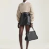 Fleece-genser med Givenchy-stempelprint Fleece-genser med Givenchy-stempelprint