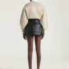 Fleece-genser med Givenchy-stempelprint Fleece-genser med Givenchy-stempelprint