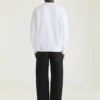 Fleece-genser med surrealistisk trykk Fleece-genser med surrealistisk trykk