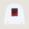 Fleece-genser med surrealistisk trykk Fleece-genser med surrealistisk trykk