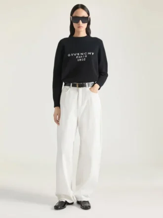 Genser i ull og kashmir med Givenchy-signatur