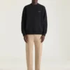 Fleece-genser med Givenchy Paris Gros Grain