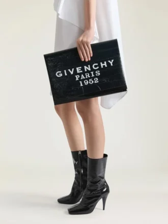 Givenchy Paris 1952 Pochette i skinn