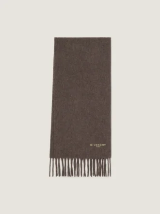 Givenchy Paris stort skjerf i alpakkaull