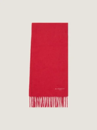 Givenchy Paris stort skjerf i alpakkaull